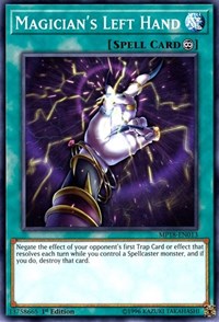 Magician's Left Hand [MP18-EN013] Common | The Time Vault CA