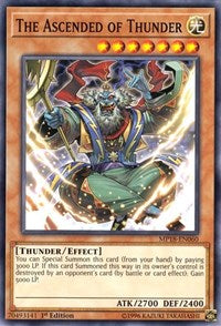 The Ascended of Thunder [MP18-EN060] Short Print | The Time Vault CA