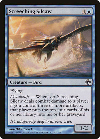 Screeching Silcaw [Scars of Mirrodin] | The Time Vault CA