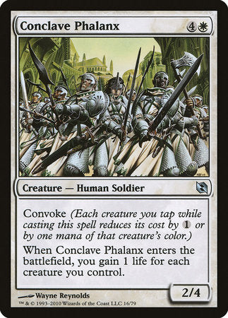 Conclave Phalanx [Duel Decks: Elspeth vs. Tezzeret] | The Time Vault CA