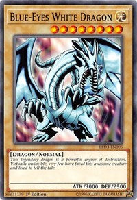 Blue-Eyes White Dragon [LED3-EN006] Common | The Time Vault CA