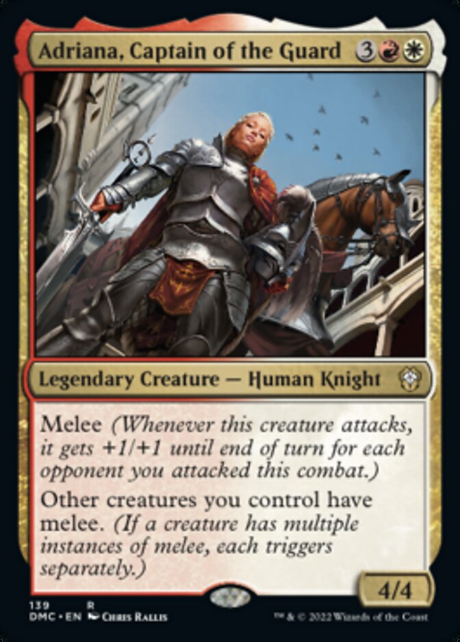 Adriana, Captain of the Guard [Dominaria United Commander] | The Time Vault CA