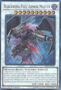 Blackwing Full Armor Master [LED3-EN023] Ultra Rare | The Time Vault CA