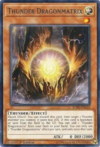 Thunder Dragonmatrix [SOFU-EN018] Rare | The Time Vault CA