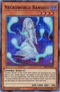 Necroworld Banshee [SR07-EN002] Super Rare | The Time Vault CA