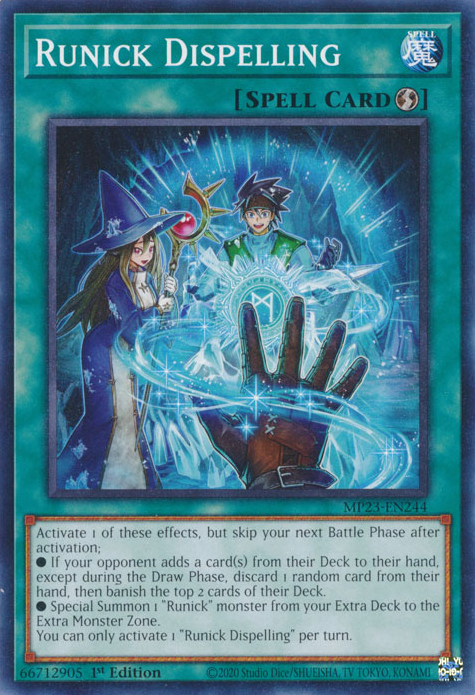 Runick Dispelling [MP23-EN244] Common | The Time Vault CA