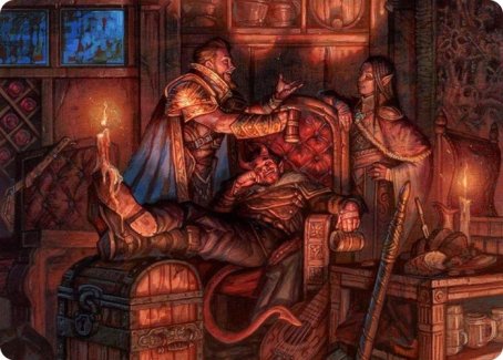 Long Rest Art Card [Dungeons & Dragons: Adventures in the Forgotten Realms Art Series] | The Time Vault CA