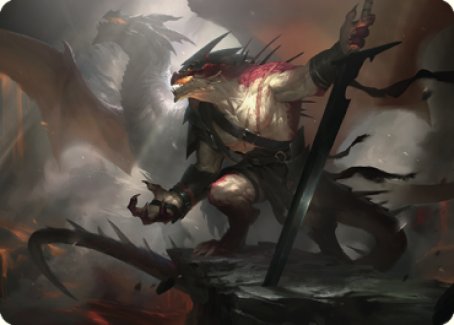 Rivaz of the Claw Art Card [Dominaria United Art Series] | The Time Vault CA