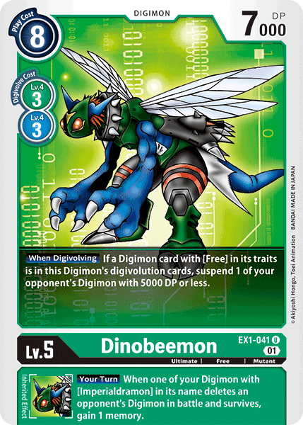 Dinobeemon [EX1-041] [Classic Collection] | The Time Vault CA