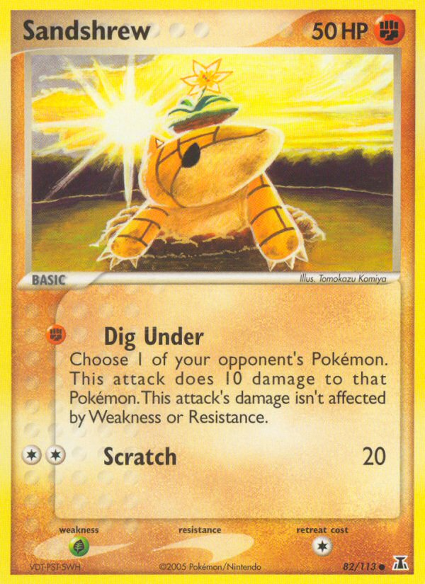 Sandshrew (82/113) [EX: Delta Species] | The Time Vault CA