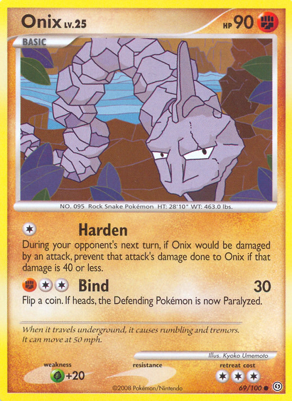 Onix (69/100) [Diamond & Pearl: Stormfront] | The Time Vault CA