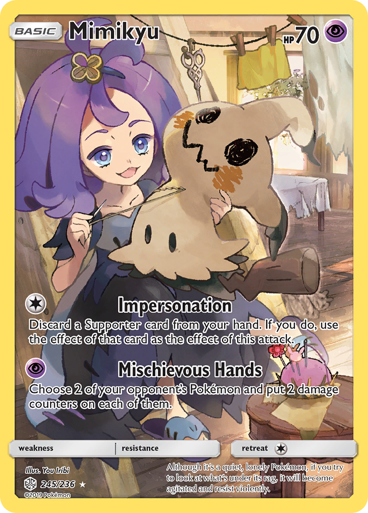 Mimikyu (245/236) [Sun & Moon: Cosmic Eclipse] | The Time Vault CA