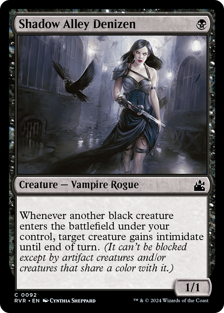 Shadow Alley Denizen [Ravnica Remastered] | The Time Vault CA