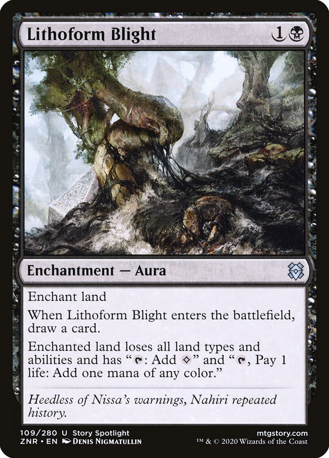 Lithoform Blight [Zendikar Rising] | The Time Vault CA