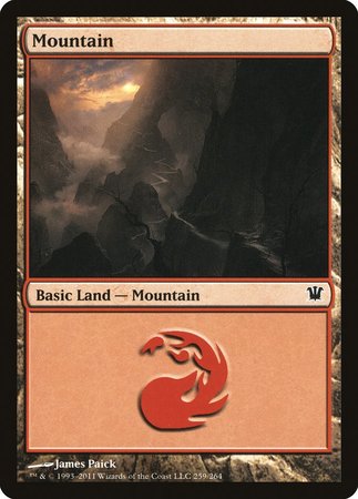 Mountain (259) [Innistrad] | The Time Vault CA