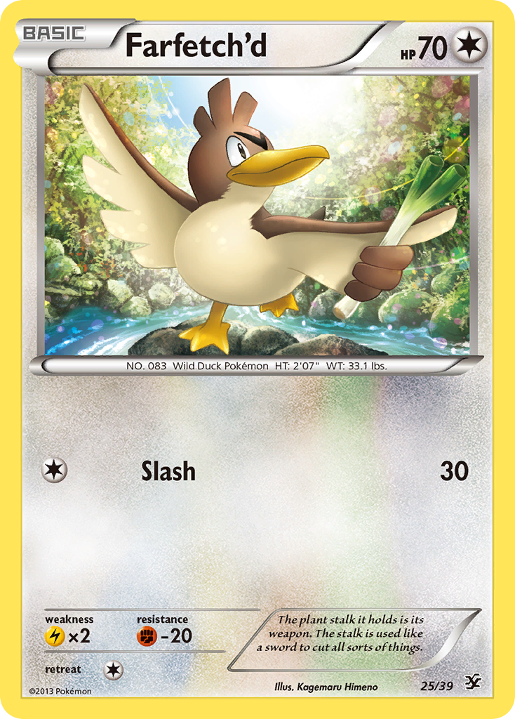 Farfetch'd (25/39) [XY: Kalos Starter Set] | The Time Vault CA