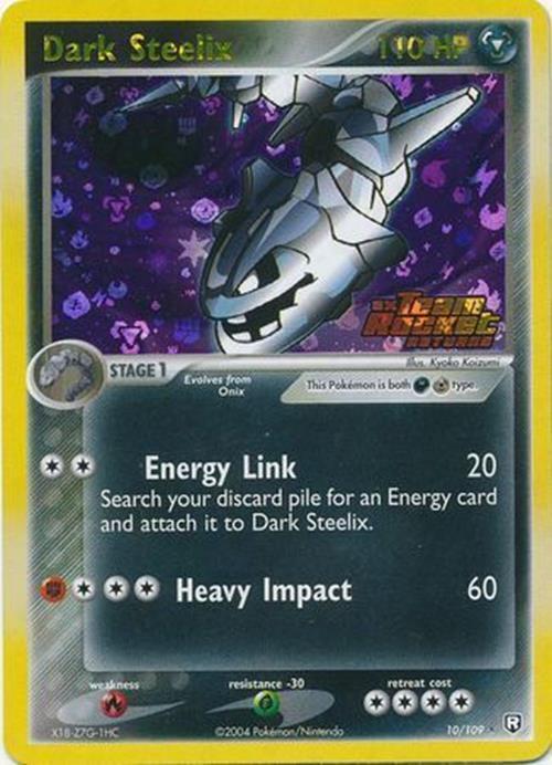 Dark Steelix (10/109) (Stamped) [EX: Team Rocket Returns] | The Time Vault CA