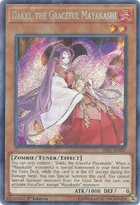 Dakki, the Graceful Mayakashi [HISU-EN027] Secret Rare | The Time Vault CA