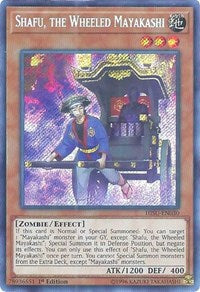 Shafu, the Wheeled Mayakashi [HISU-EN030] Secret Rare | The Time Vault CA