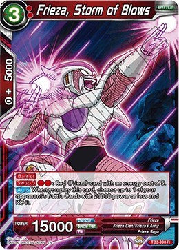 Frieza, Storm of Blows [TB3-003] | The Time Vault CA