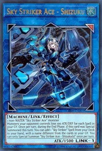 Sky Striker Ace - Shizuku [OP09-EN003] Ultimate Rare | The Time Vault CA