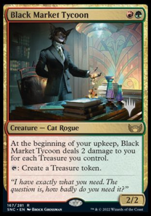 Black Market Tycoon (Promo Pack) [Streets of New Capenna Promos] | The Time Vault CA