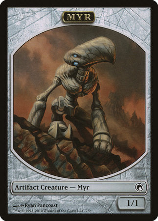 Myr Token [Scars of Mirrodin Tokens] | The Time Vault CA