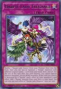 Harpie Lady Elegance [LED4-EN005] Rare | The Time Vault CA