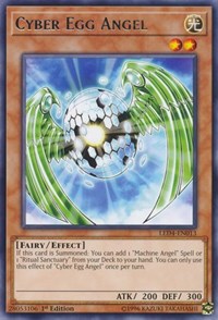 Cyber Egg Angel [LED4-EN013] Rare | The Time Vault CA