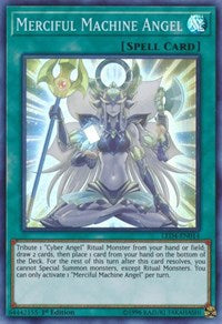 Merciful Machine Angel [LED4-EN014] Super Rare | The Time Vault CA