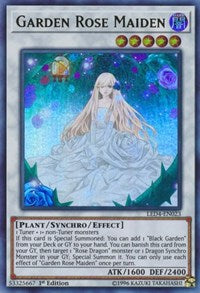 Garden Rose Maiden [LED4-EN023] Ultra Rare | The Time Vault CA