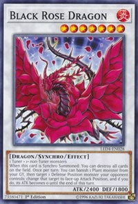Black Rose Dragon [LED4-EN028] Common | The Time Vault CA