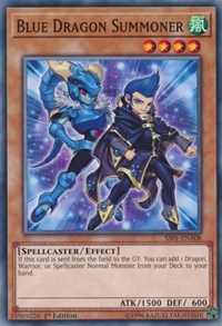 Blue Dragon Summoner [SS01-ENA08] Common | The Time Vault CA