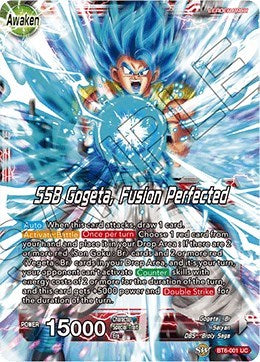 Son Goku and Vegeta // SSB Gogeta, Fusion Perfected [BT6-001] | The Time Vault CA