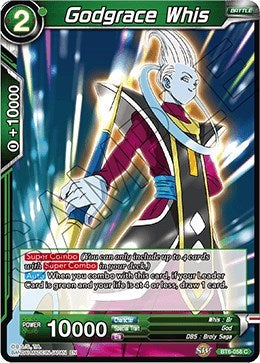 Godgrace Whis [BT6-058] | The Time Vault CA
