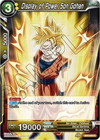 Display of Power Son Gohan [BT6-083] | The Time Vault CA