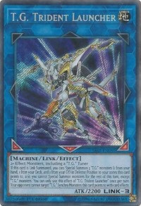 T.G. Trident Launcher [SAST-EN050] Secret Rare | The Time Vault CA