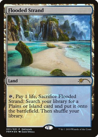 Flooded Strand [Nationals Promos] | The Time Vault CA