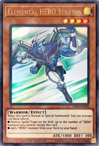 Elemental HERO Stratos [JMPS-EN008] Ultra Rare | The Time Vault CA