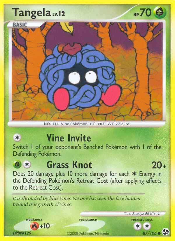 Tangela (87/106) [Diamond & Pearl: Great Encounters] | The Time Vault CA