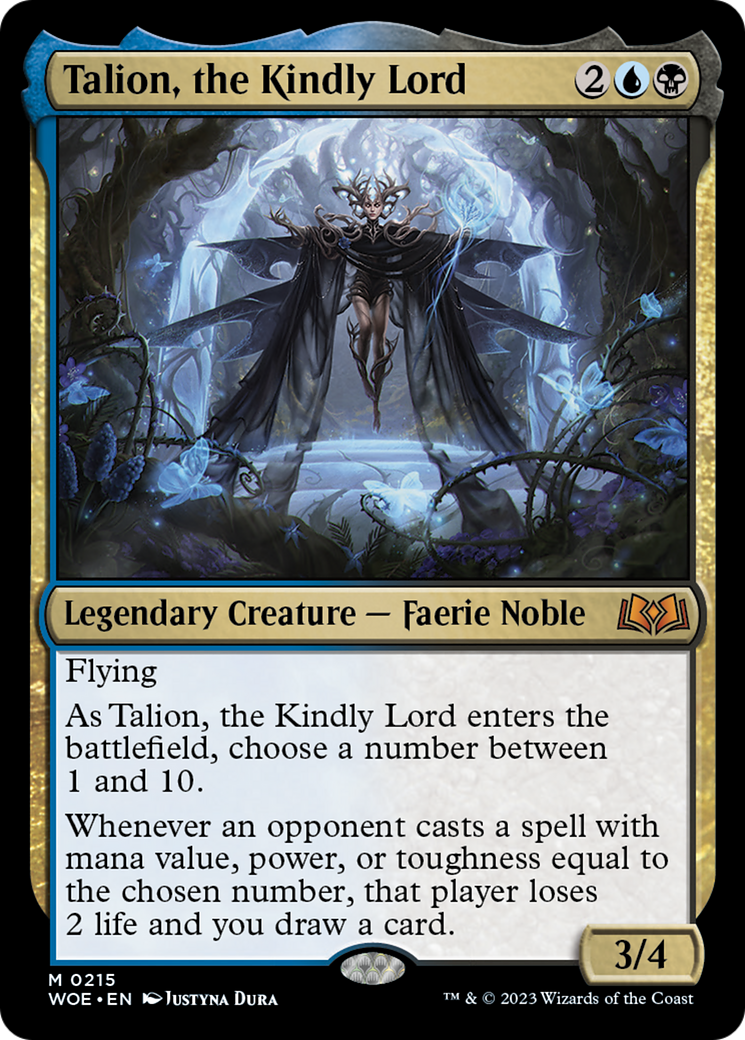 Talion, the Kindly Lord [Wilds of Eldraine] | The Time Vault CA