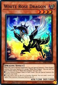 White Rose Dragon [SAST-ENSE4] Super Rare | The Time Vault CA