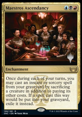 Maestros Ascendancy (Promo Pack) [Streets of New Capenna Promos] | The Time Vault CA