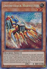 Infinitrack Harvester [INCH-EN001] Secret Rare | The Time Vault CA
