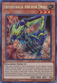 Infinitrack Anchor Drill [INCH-EN002] Secret Rare | The Time Vault CA