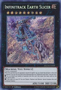 Infinitrack Earth Slicer [INCH-EN009] Secret Rare | The Time Vault CA