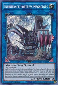 Infinitrack Fortress Megaclops [INCH-EN011] Secret Rare | The Time Vault CA