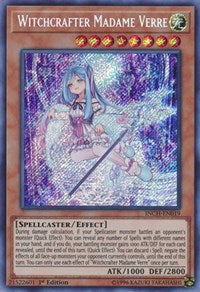 Witchcrafter Madame Verre [INCH-EN019] Secret Rare | The Time Vault CA