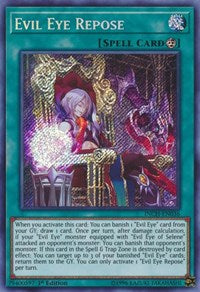 Evil Eye Repose [INCH-EN036] Secret Rare | The Time Vault CA