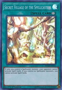 Secret Village of the Spellcasters [INCH-EN043] Super Rare | The Time Vault CA